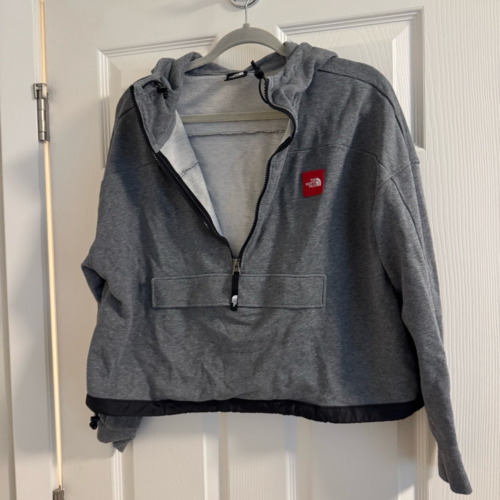 The North Face Gray Pullover Hoodie